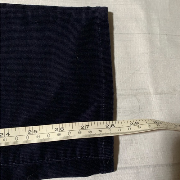 NWT Talbots high waist straight leg full length. Dark navy blue. Size 10P. - Picture 11 of 12